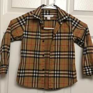 Burberry Boys Dress Shirt